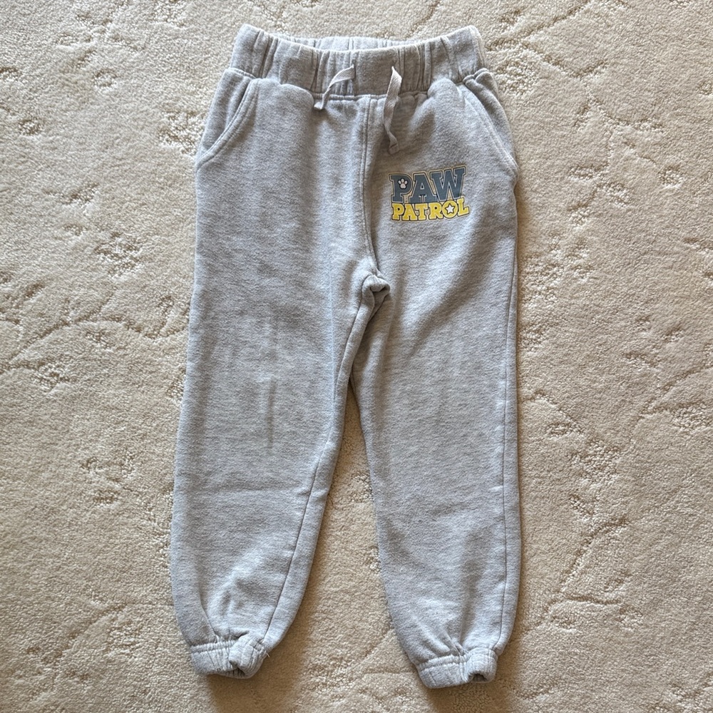 5T Paw Patrol Light Gray Boys Sweatpants